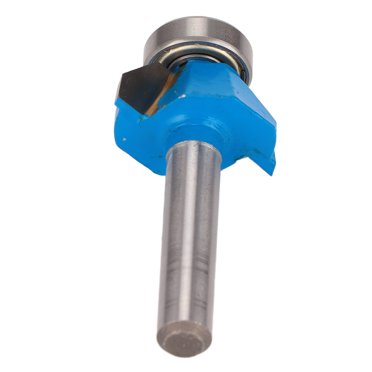 Bits de Routeurs, Large Compatibilité de Bit de Routeur d'Application 45 Degrés avec le Roulement Supérieur pour le Bois 1/4x1/4/4x5/16,1/4x1/2,1/4x5/8