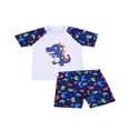 thumbnail image 1 of Children 2Pcs Summer Beach Bathing Suit Cartoon Swimming Suits, 1 of 6