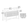 thumbnail image 3 of Sauder® Collection Harper Heights Table de rangement décoratif, Finition White, 427112, 3 of 9