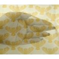 thumbnail image 4 of oneOone Viscose Chiffon Fabric Owl Block Print Fabric By The Yard 42 Inch Wide, 4 of 4
