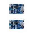 thumbnail image 3 of yingyy 1/2/5 Pcs 5V pour Micro Rechargeable USB 1A Lithium Lithium Battery Charger Module Battery Charger Module Charging Board 1pcs type 1 2Ensemble, 3 of 6