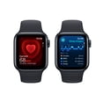 thumbnail image 3 of Apple Watch SE2 40mm GPS - Midnight Aluminum Case with Midnight Sport Band - S/M, 3 of 8