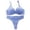 Blue, variant on FhsagQ Lingerie for Women Crotchless Bodysuit Lingerie Bra Padded Lace Ladies Knicker Push up Women's Bras Set Underwear Womens Lingerie Plus Size Set Women's Lingerie Crotchless Panties 80A