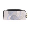 thumbnail image 3 of Cuir Portable Voyage Small Makeup Bag, Multifonctions Rangement Bag, Bohème Simple Rond Crayon Cas, 3 of 4