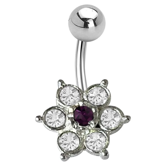 BodyJewelryOnline Belly Button Ring Navel Piercing surgical steel 14G Navel Rings Belly Piercing