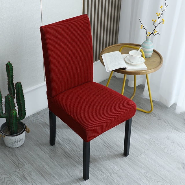 Thickened Universal Chair Cover, Elastic Dining Chair Protector for Household & Hotel Use, Easy to Clean, Conjoined Sleeve Design for Secure Fit & Improved Efficiency