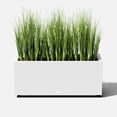 thumbnail image 4 of Veradek Block Series Long Box Large Plastic Planter - White, 4 of 11
