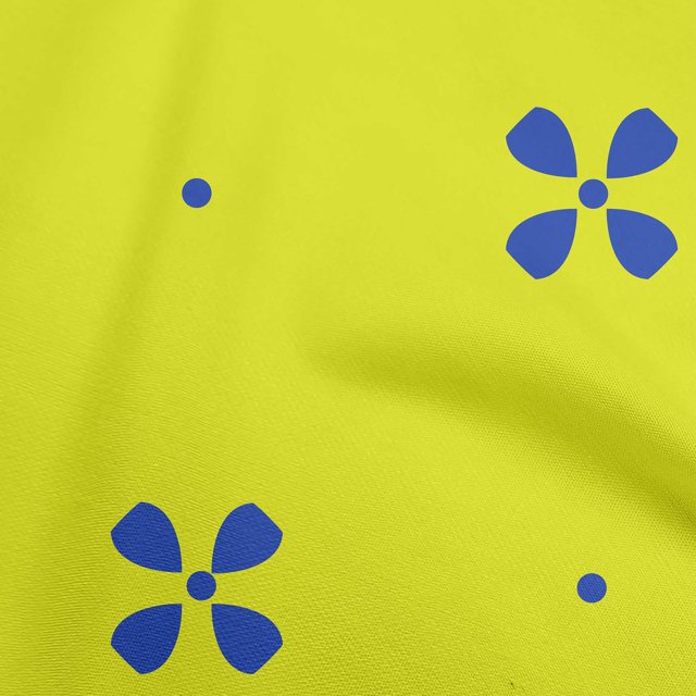 oneOone Cotton Cambric Yellow Fabric Block Sewing Craft Projects Fabric Prints By Yard 56 Inch Wide