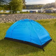 Leisure Tent, Camouflage Color Outdoor Tent, Stable Structure Lawn And Beach For Camping For Outdoor Tents Travel Blue