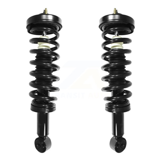 Transit Auto Front Complete Shocks Strut Coil Spring Assembly Pair for Car Ford F-150 Lincoln Mark LT Excludes All Wheel Drive Vehicles with Torsion Suspension Lift Kits RWD K78A-100025