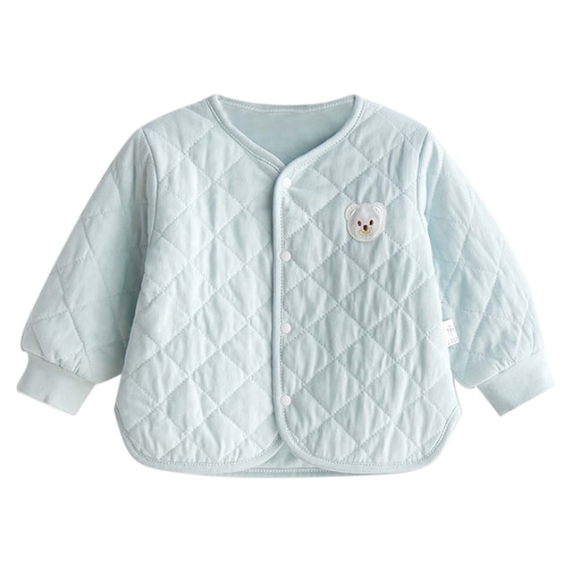 Jackets for Girls Lightweight Button Down Winterchildren Snowsuit Green Girls' Fall Tops, Tees & Blouses ,2-3 Years