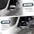 thumbnail image 2 of Unique Bargains Pair Car Rear View Driver Passenger Side Mirror Cover Cap Overlay Gloss Black for Kia Sorento 2016-2019, 2 of 6