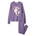 thumbnail image 1 of George Girls' Two Piece Pajama Set, 1 of 1