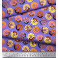 thumbnail image 3 of Soimoi Rayon Fabric Donuts Food Fabric Prints by Yard 42 Inch Wide, 3 of 5