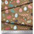 thumbnail image 3 of Soimoi Moss Georgette Fabric Cartoon & Camouflage Printed Craft Fabric by the Yard 42 Inch Wide, 3 of 3