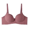 thumbnail image 2 of Hemlock No Underwire Plus Size Bras, No Underwire Plus Size Bra, Comfortable, Supportive, Bralette, Strong Support, Pink Comfortable Supportive Bralettes, Pink M, Size S-XL, 2 of 7