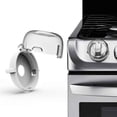 thumbnail image 1 of 2pcs/4pcs Child Safegaurd Lock Kitchen Cooker Oven Stove Knob Knob Cover; Cover Switch Control Guard Shield, 1 of 5