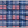 thumbnail image 3 of oneOone Organic Cotton Poplin Twill Fabric Madras Check Printed Craft Fabric BTY 42 Inch Wide, 3 of 3
