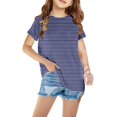 thumbnail image 2 of MeetoTime T-Shirt Graphique à Manches Courtes pour Enfants Tee Décontracté à Col Rond Haut pour Bébés Garçons Filles 3-12 Ans, 2 of 4