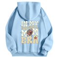 thumbnail image 1 of WEAIXIMIUNG Fall Sweatshirts for Women Plus Size Ladies' Autumn and Winter Fashionable Rugby Print Hooded Sweatshirt, 1 of 5