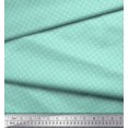 thumbnail image 2 of Soimoi Green Rayon Fabric Artistic Geometric Decor Fabric Printed Yard 56 Inch Wide, 2 of 5