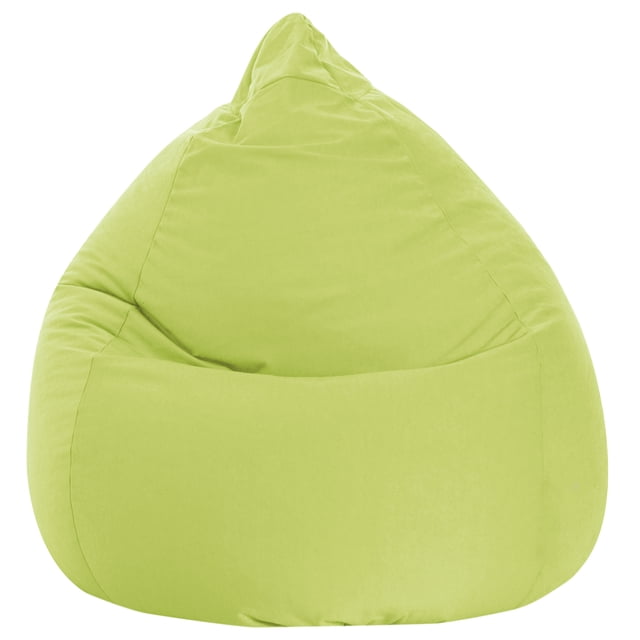Gouchee Home Easy Vert Lime Bean Bag Chair avec Tissu Microfibre 100 % polyester Doux et Remplissage de Billes de Polystyrène à Haute Densité, Mesurant 27 Pouces de Diamètre par 43 Pouces de Hauteur, Siège Léger et portable Convenant aux Chambres d'Enfants, Dortoirs Ou Salons, Souvent Utilisé comme Siège de Détente Décontracté