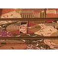 thumbnail image 1 of Ahgly Company Machine Washable Indoor Rectangle Transitional Orange Area Rugs, 8' x 12', 1 of 7