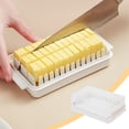 thumbnail image 2 of Boîte de Rangement pour Fromage Frais, Réutilisable, Gobelet en Plastique, Sans Bpa, Compacte, pour la Cuisine, pour Conserver le Fromage, pour Organiser le Réfrigérateur, PENDANE, Blanc, 2 of 4