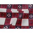 thumbnail image 4 of oneOone Viscose Jersey Fabric Check Ikat Fabric Prints By Yard 60 Inch Wide, 4 of 5
