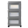 thumbnail image 4 of Life Story Classic 3 Shelf Storage Organizer Plastic Drawers, Gray (3 Pack), 4 of 8
