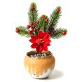 thumbnail image 1 of Coofit Artificial Plant Pick DIY: Faux Greenery Branch Desktop Decoration for Christmas, 1 of 3