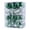 Green, variant on SuoKom Christmas Tree Decorations Christmas Tree Ornaments 24PCS Christmas Tree Ornament Pendant Party Supplies Tree Hanging Plastic Ball Christmas Decorations On Clearance