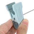 thumbnail image 4 of 10pcs Skirt Hangers with Adjustable Clips Pant Hangers Plastic Pants Hangers, 4 of 5