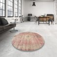 thumbnail image 3 of Ahgly Company Indoor Rectangle Traditional Orange Salmon Pink Persian Area Rugs, 6' x 9', 3 of 6