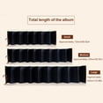 thumbnail image 4 of Scrapbook Album Photo Album With DIY Accessories Set Stretchable Folding Paper Memory BookforWedding Anniversary, Medium Size, Kraft Paper Inner Pages, 14 * 21cmforPhotos, 4 of 9