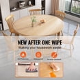 thumbnail image 4 of VEVOR Clear Table Cover Protector, 48 inch/1230 mm Round Table Cover, 1.5 mm Thick PVC Plastic Tablecloth, Waterproof Desktop Protector for Writing Desk, Coffee Table, Dining Room Table, 4 of 9