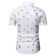 thumbnail image 3 of Birdeem Chemise Décontractée pour Homme à Manches Courtes Boutonnée Style Hawaïen de Vacances Blouse T-Shirt, 3 of 8