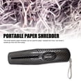 thumbnail image 3 of Small Paper Shredder, USB Paper Shredder 2 Sheet Capacity 4mm Shredding  for Home, 3 of 7