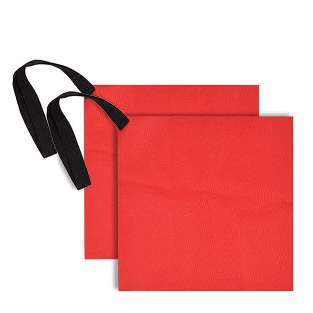2 Pcs Drapeaux de Remorquage pour Kayak Rouges Drapeau de Sécurité à Crochet pour Bateau Canot Remorque Drapeau d'Avertissement de Sécurité Rouge 2