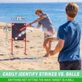 thumbnail image 3 of GoSports LotBall AIR Backyard Baseball Bat, Ball and Strike Zone Set - Plastic Baseball Game for Kids, 3 of 6