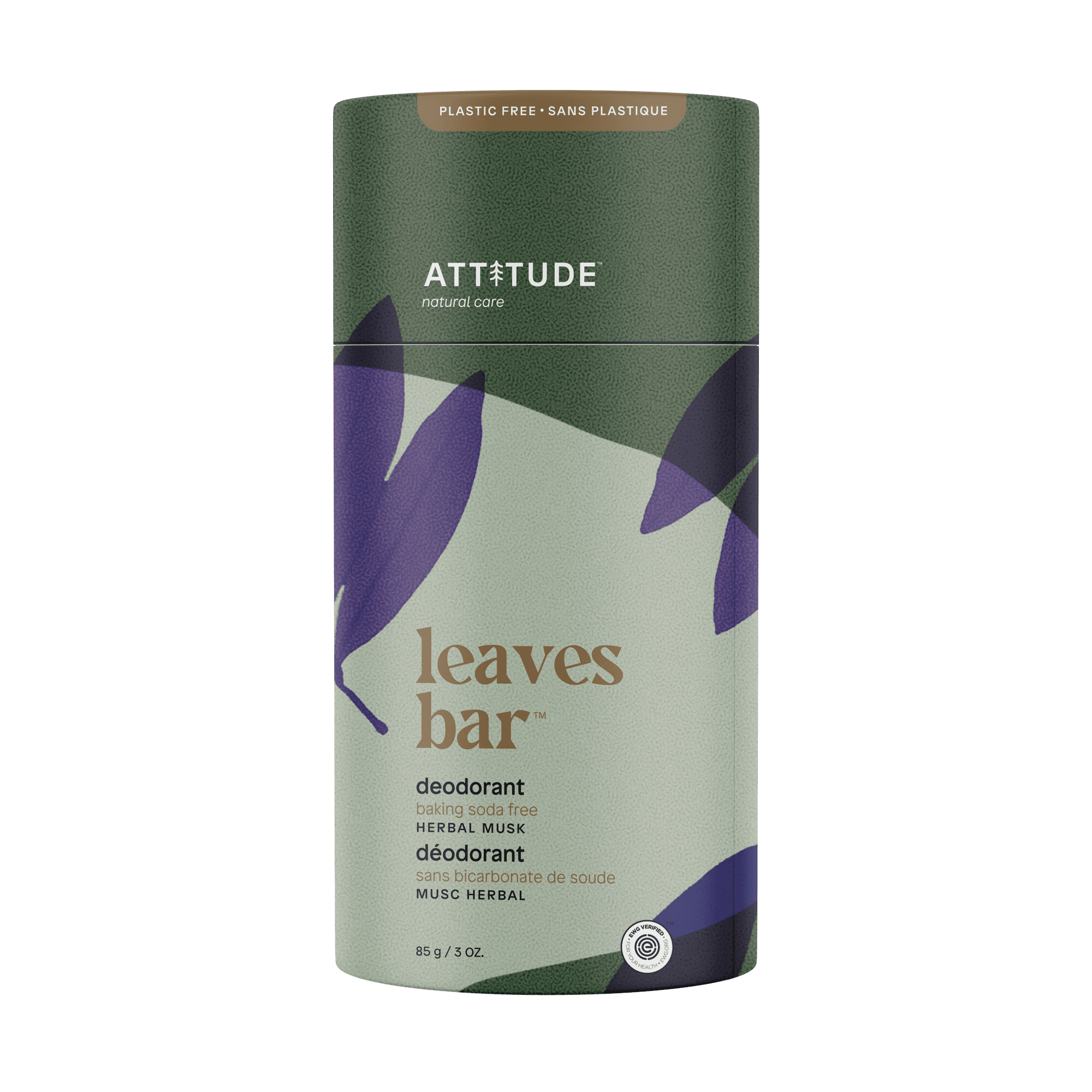 Attitude Deodorant Herbal Musk 85g