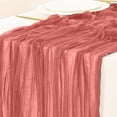 thumbnail image 5 of Dvruxg Cheesecloth Table Runner Rustic Table Runner Long Gauze Table Runner for Wedding Birthday Party Table Decoration, 5 of 5