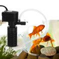 thumbnail image 1 of Fish Tank Low Water Filter, Detachable Aquarium Filter Pump, For Aquarium Fish Tank, 1 of 8