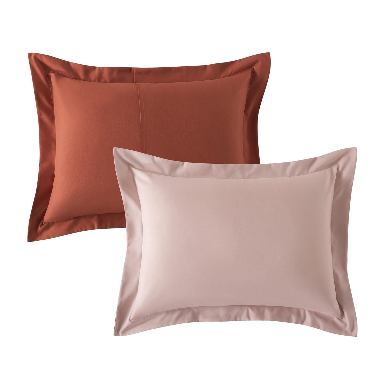 Mainstays – Ensemble de literie tout-en-un réversible avec couette et draps, 5 pièces, format simple très grand (Twin XL), rose blush