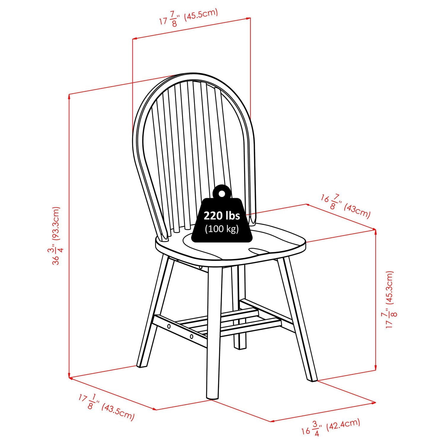 Table de salle à manger à abattant Sorella 3 pièces avec chaises