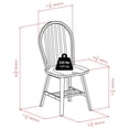 thumbnail image 3 of Table de salle à manger à abattant Mornay 5 pièces avec chaises, 3 of 9