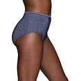 thumbnail image 3 of Vanity Fair Womens Body Shine Illumination Brief, 9, STEELE VIOLET, 3 of 4