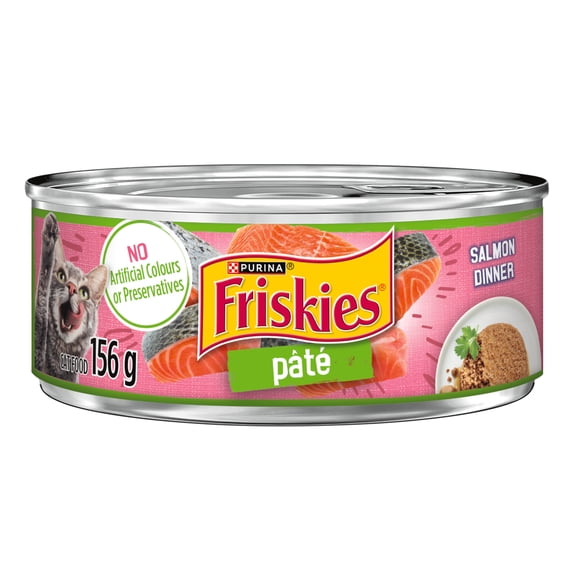 Friskies Pate Diner au Saumon Nourriture pour Chats