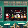 thumbnail image 3 of pitrice Christmas Wall Sticker Santa Claus Snowmen Wall Decal Waterproofing Window Shop Glass PVC Wall Tattoo, 3 of 7