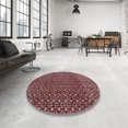 thumbnail image 3 of Ahgly Tapis d'Intérieur Rectangulaire Abstrait Rouge, 7 Pieds x 10 Pieds, 3 of 6
